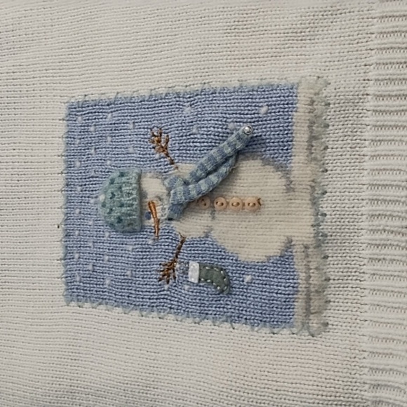 Marisa Christina1X Winter Jingle Bells Pastel Holiday Cardigan Winter Sweater - Picture 16 of 17